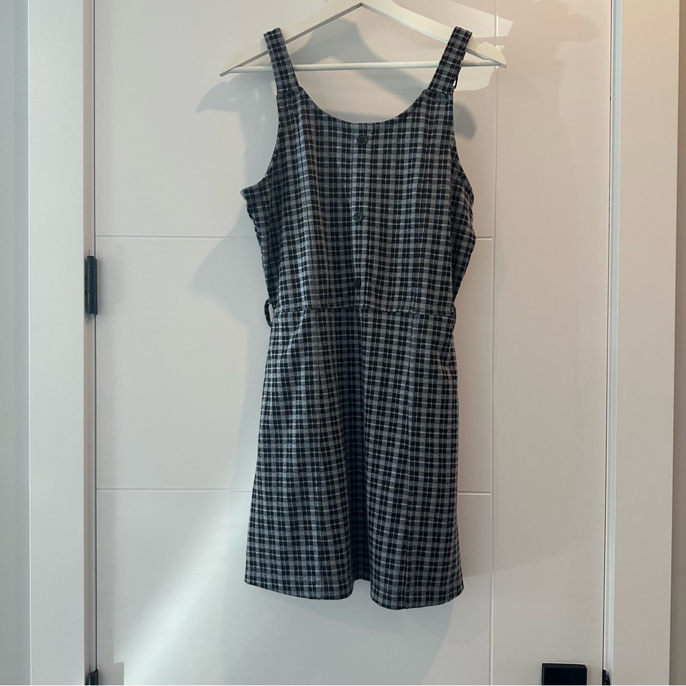 3/20$ Abercrombie Kids Black and White Checkered Dress size 17/18